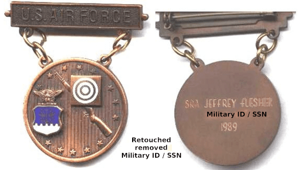 Jeffrey Scott Flesher Excellence in Competition Medal